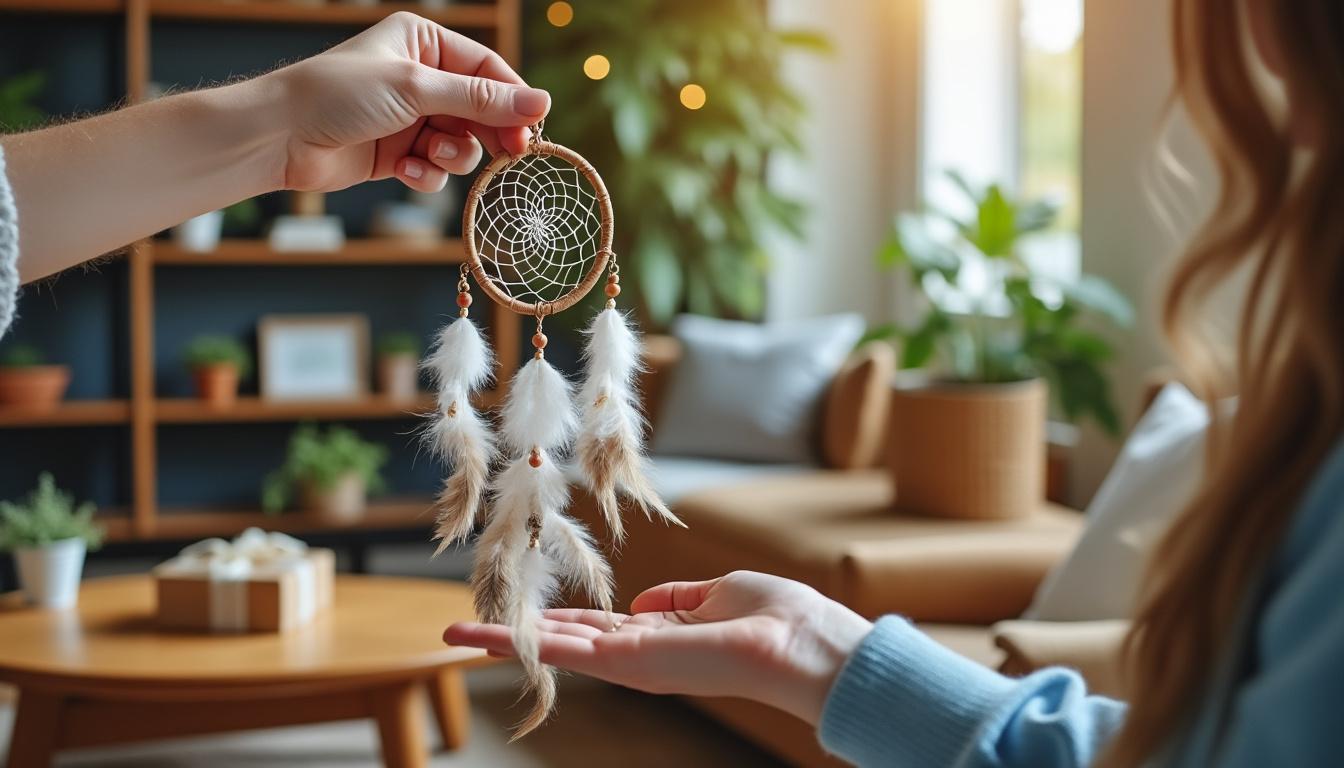 découvrez comment offrir des dream catchers en cadeau, un présent chargé de symboles et de bienveillance, idéal pour transmettre des pensées positives et protéger vos proches.