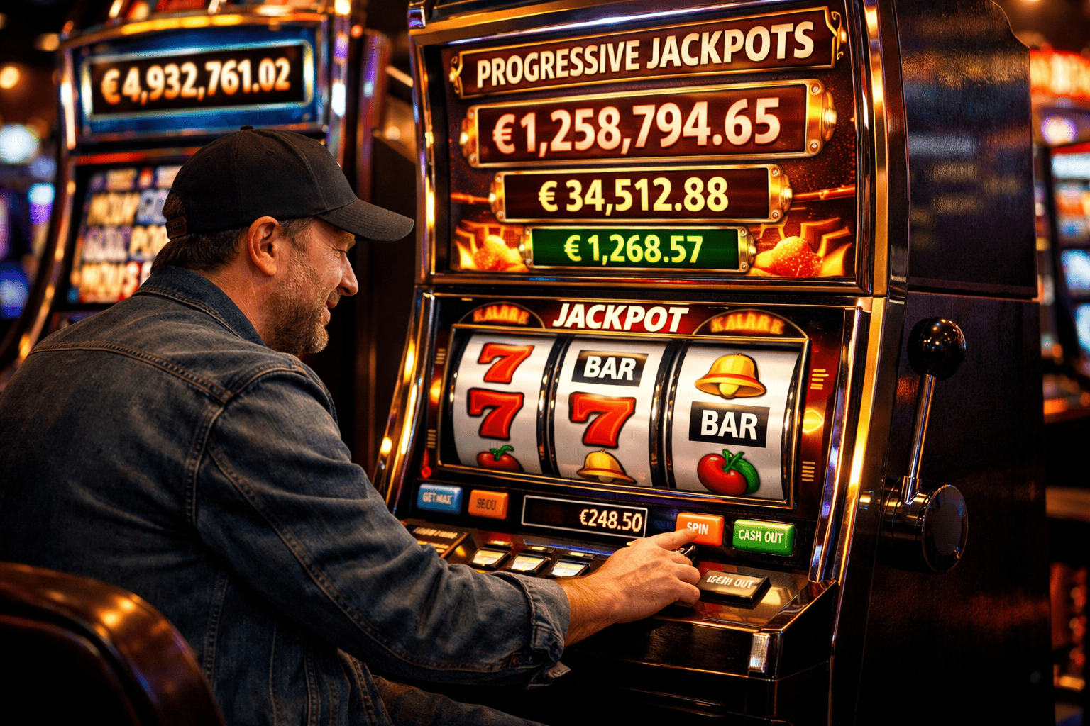 slots à jackpots progressifs