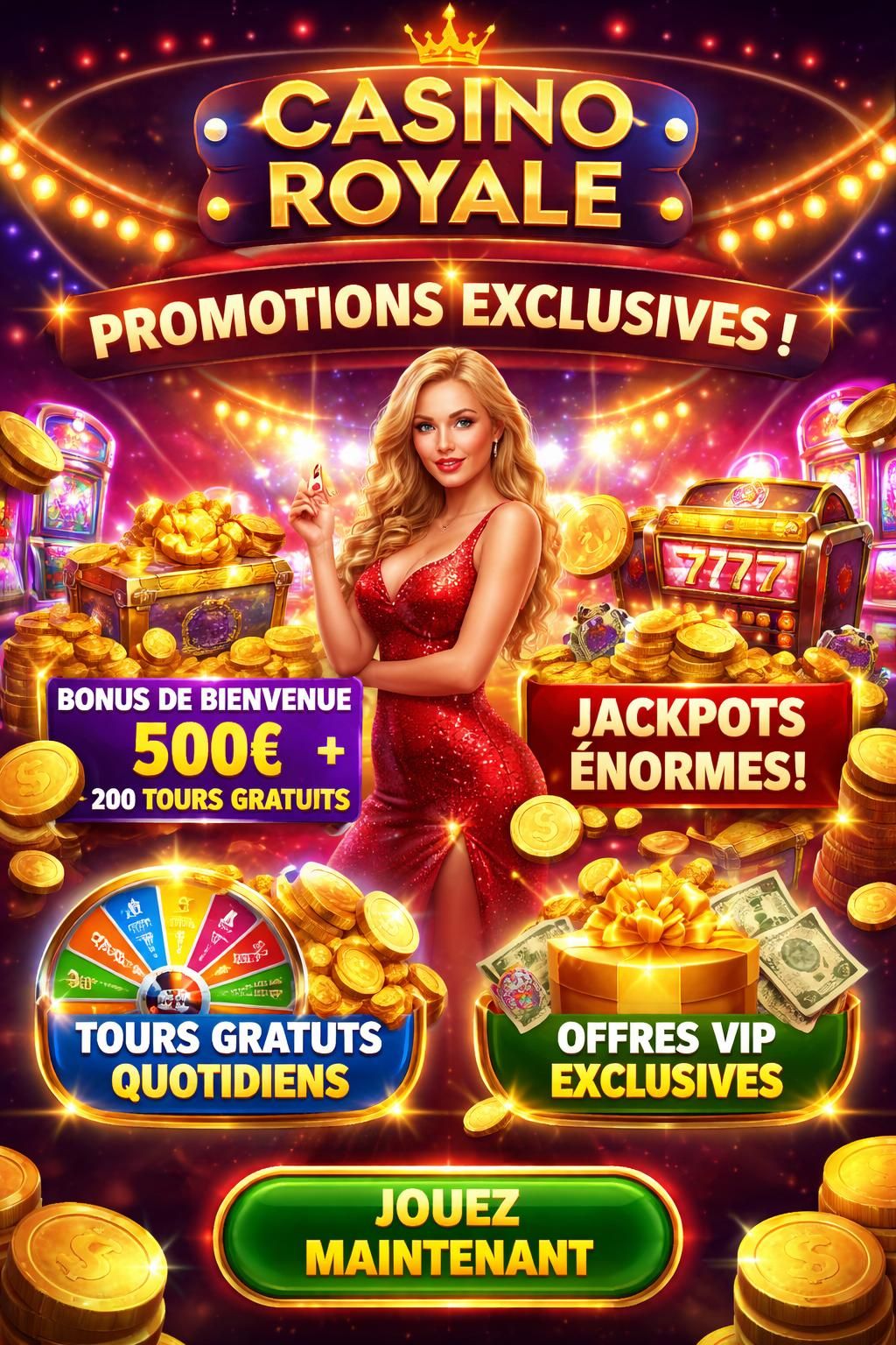 découvrez comment profiter au maximum des bonus exclusifs de slotslv et maximisez vos gains grâce à nos conseils et astuces.