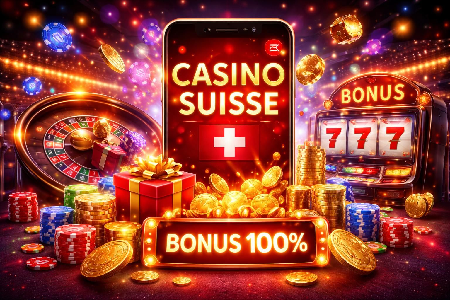 découvrez les bonus attractifs des casinos en ligne suisses à ne surtout pas manquer pour maximiser vos gains et profiter d'offres exclusives.